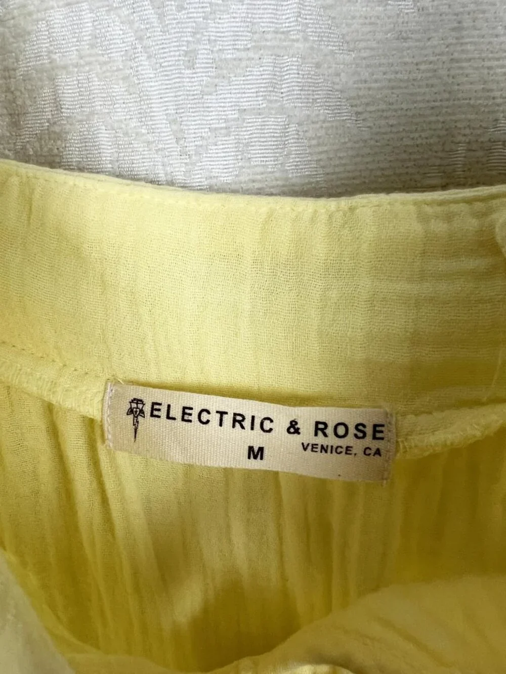 Electric & Rose Addison Sleeveless Tiered Midi Dress colorful ombre sundress M - Picture 7 of 9